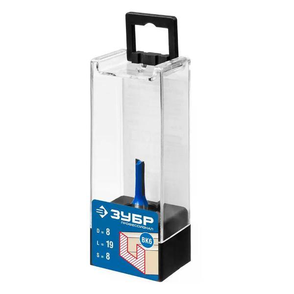 Фрезер ЗУБР Фреза пазовая прямая 8x19 мм