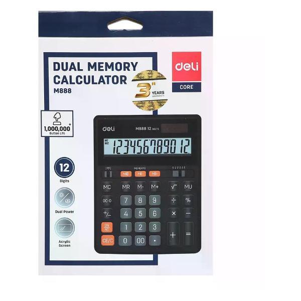 Калькулятор DELI Калькулятор большой 12 разрядов