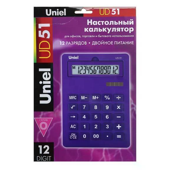 Калькулятор Uniel Калькулятор настольный