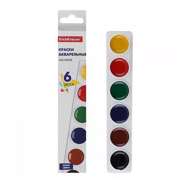 Краска штемпельная ERICH KRAUSE Краски для рисования 6 цветов