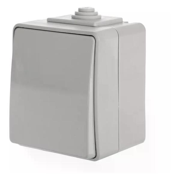 Выключатель механический ЭРА Выключатель одноклавишный накладной