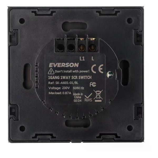 Выключатель механический EVERSON Выключатель сенсорный