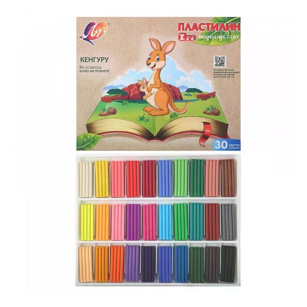 Пластилин Луч Пластилин набор 30 цветов