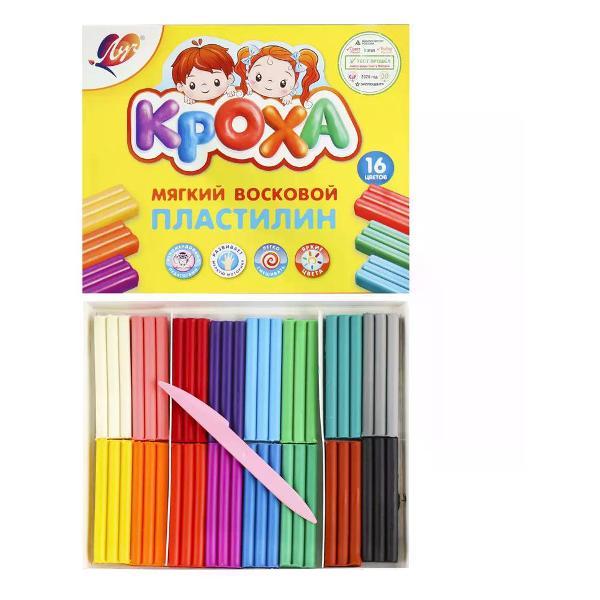 Пластилин Луч Пластилин набор 16 цветов