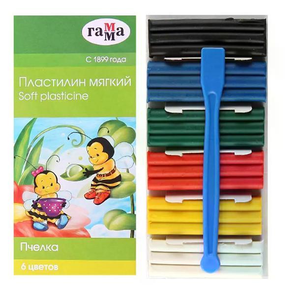 Пластилин Луч Пластилин детский 6цв фото