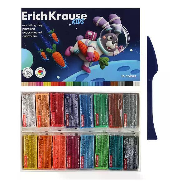 Пластилин ERICH KRAUSE Пластилин набор 16 цветов
