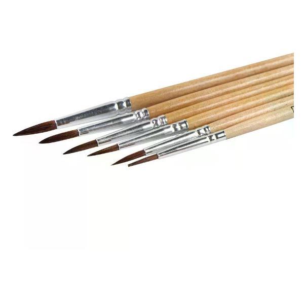Кисть художественная Brigfut Кисти для рисования 6 шт