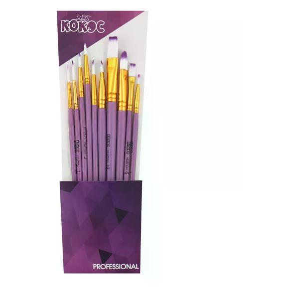 Кисть художественная Brigfut Кисти для рисования 10 шт