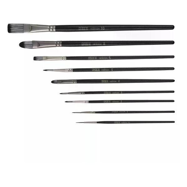 Кисть художественная Brigfut Кисти для рисования 10 шт