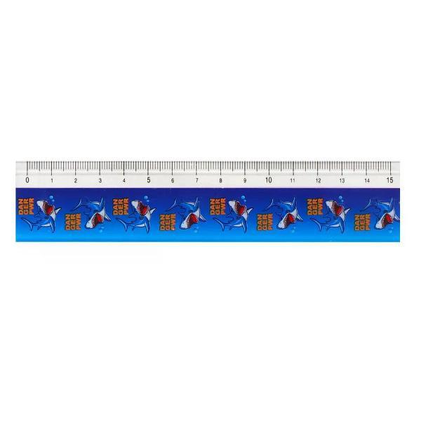 Линейка для черчения Луч Линейка 15 см пластиковая