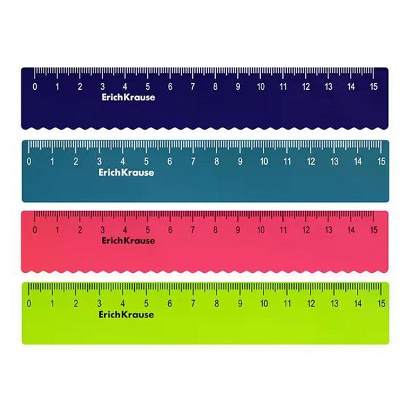 Линейка для черчения Луч Линейка 15 см пластиковая 1 шт.