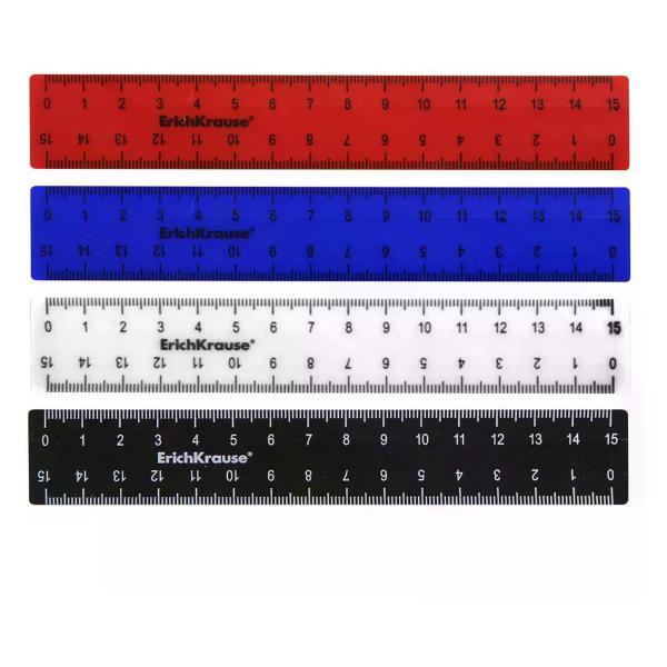 Линейка для черчения Луч Линейка 15 см пластиковая 1 шт.