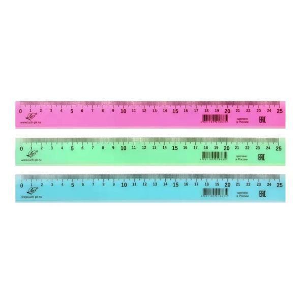 Линейка для черчения Луч Линейка пластиковая 1 шт.