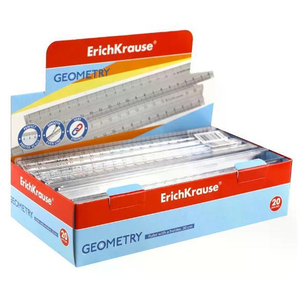 Линейка для черчения Луч Линейка 20 см пластиковая