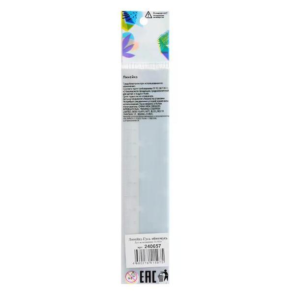 Линейка для черчения Стамм Линейка пластиковая 1 шт.