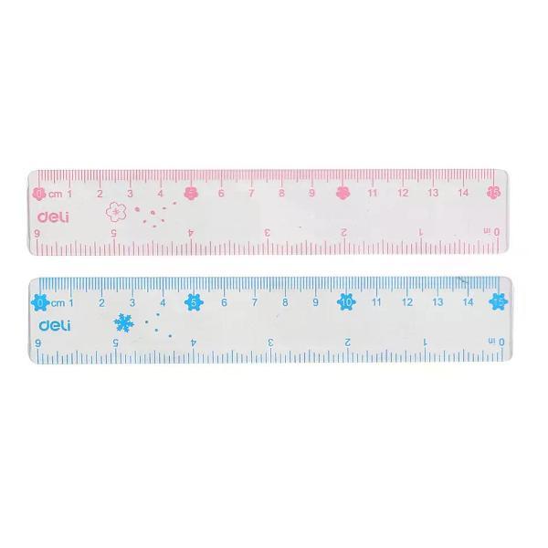 Линейка для черчения Луч Линейка 15 см пластиковая 1 шт.