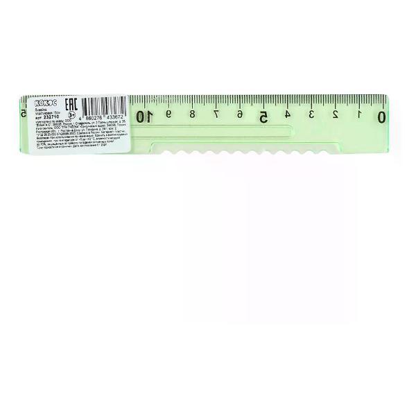 Линейка для черчения Луч Линейка 15 см пластиковая 1 шт.