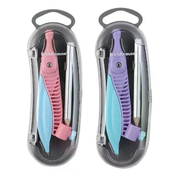 Циркуль ERICH KRAUSE Циркуль пластиковый 12,2 см