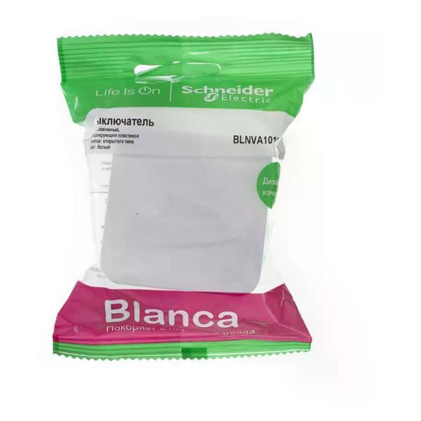 Выключатель механический Schneider Electric Выключатель одноклавишный накладной