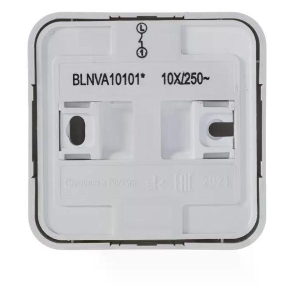 Выключатель механический Schneider Electric Выключатель одноклавишный накладной