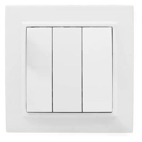 Выключатель механический EKF Выключатель трехклавишный