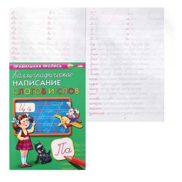 Книга Проф-пресс Прописи для почерка