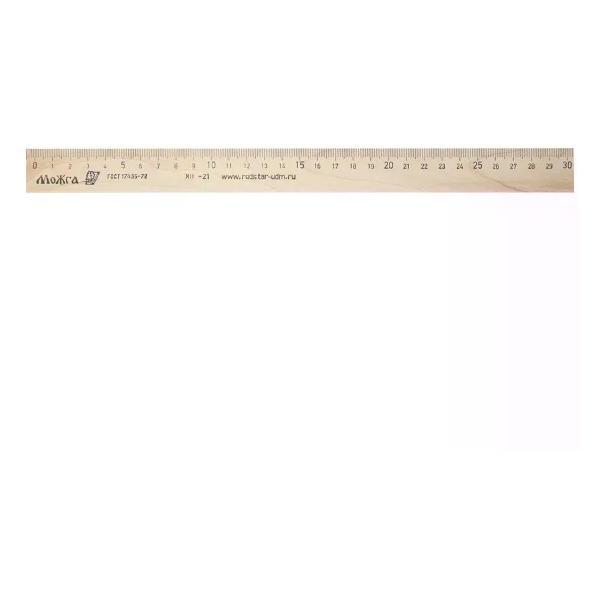 Линейка для черчения Можга Линейка деревянная 30 см