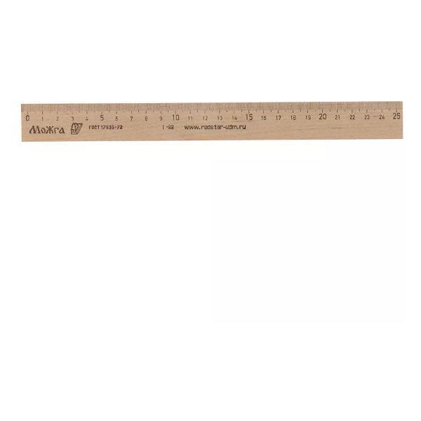 Линейка для черчения Луч Линейка деревянная 25 см