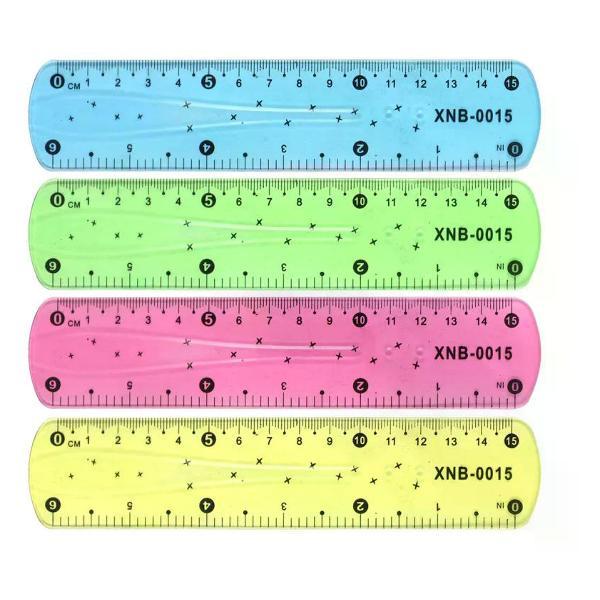 Линейка для черчения Луч Линейка 15 см фото