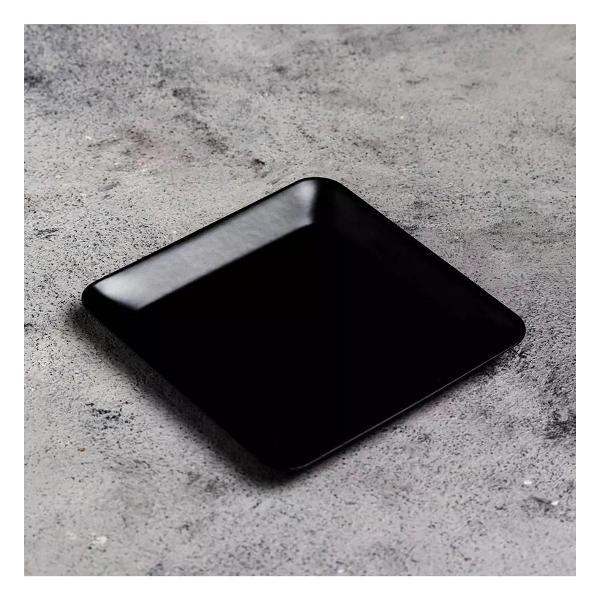 Подсвечник декоративный Evis Подсвечник Тарелка 10х10 см металл черный