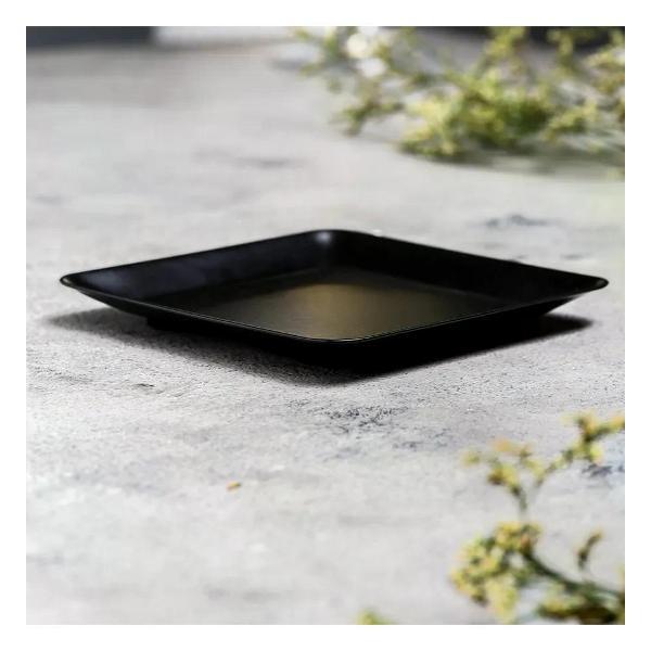 Подсвечник декоративный Evis Подсвечник Тарелка 10х10 см металл черный