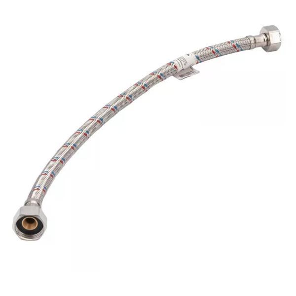 Кран для питьевой воды СТМ Подводка гибкая для воды 1/2" РВ-РВ 50 см