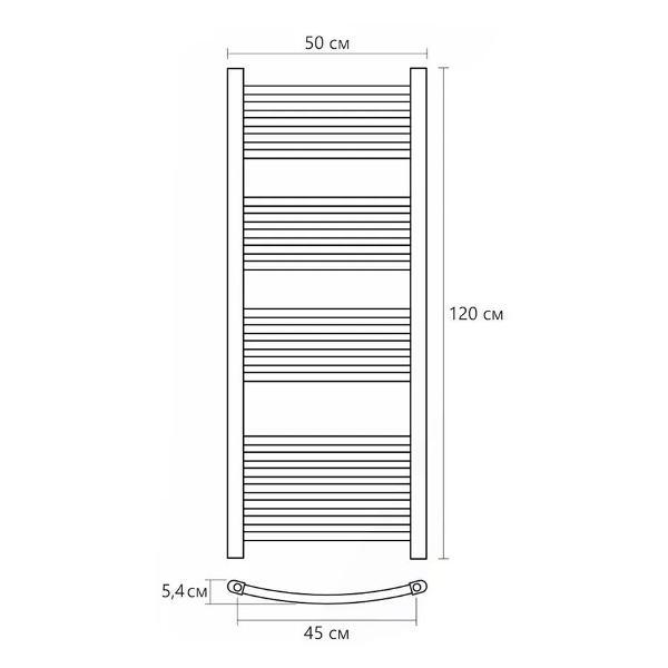 Полотенцесушитель Flumen Полотенцесушитель водяной