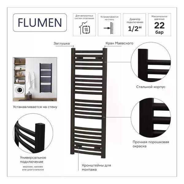 Полотенцесушитель Flumen Полотенцесушитель водяной