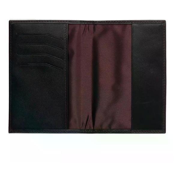 Обложка для документов нет бренда Обложка для паспорта кожанная