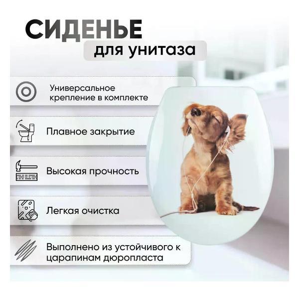 Унитаз NO NAME Сиденье для унитаза с микролифтом