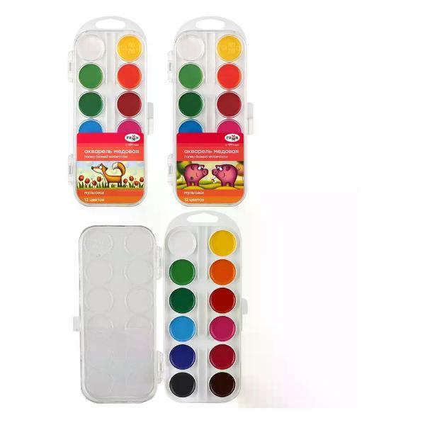 Краска штемпельная Луч Краски акварельные для рисования