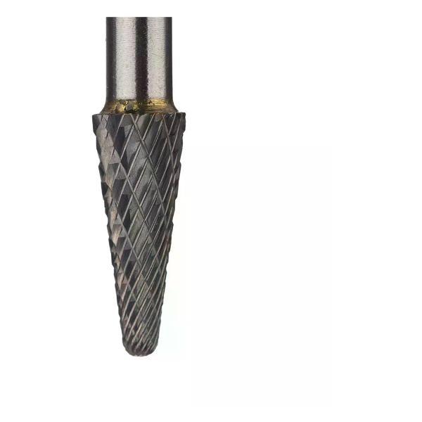 Фрезер Практика Фреза по металлу коническая с закруглением 8х20 мм