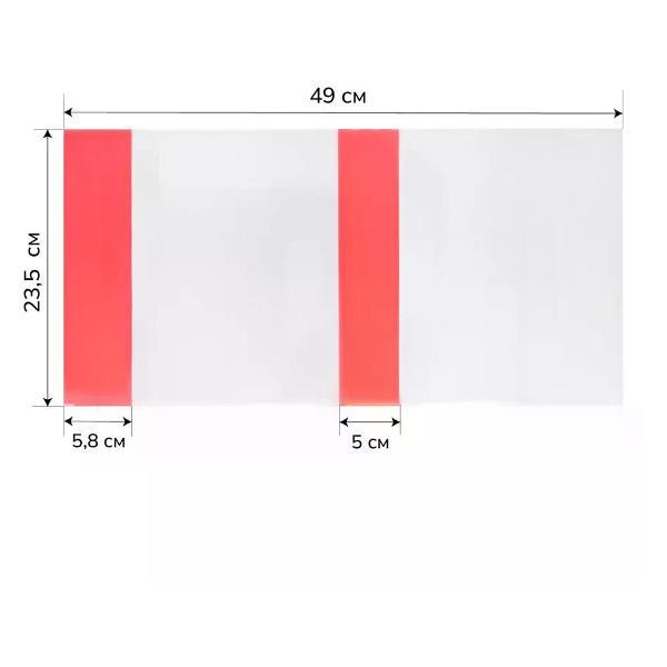 Обложка для книги нет бренда Обложка для учебников 235*490 мм 50 шт