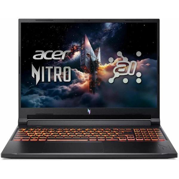 Ноутбук Acer Ноутбук Acer Nitro V 16 ANV16-42-R96P, Ryzen 7 260/16Gb/SSD512Gb/RTX5050 8Gb/16" 2560x1600 IPS/Windows11/ Black