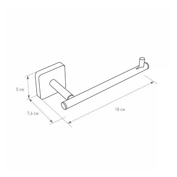 Держатель для шубок FLUMEN DESIGN Держатель для туалетной бумаги