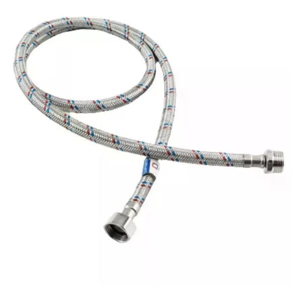 Кран для питьевой воды СТМ Подводка гибкая для воды 1/2" РВ-РН 120 см