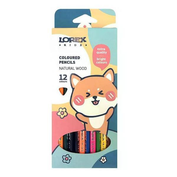 Карандаш Lorex Цветные карандаши 12 цветов