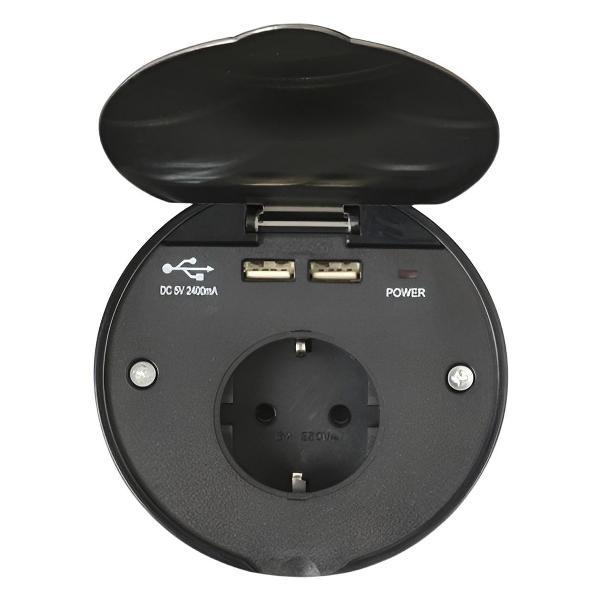 Адаптер-розетка нет бренда Power Station USB