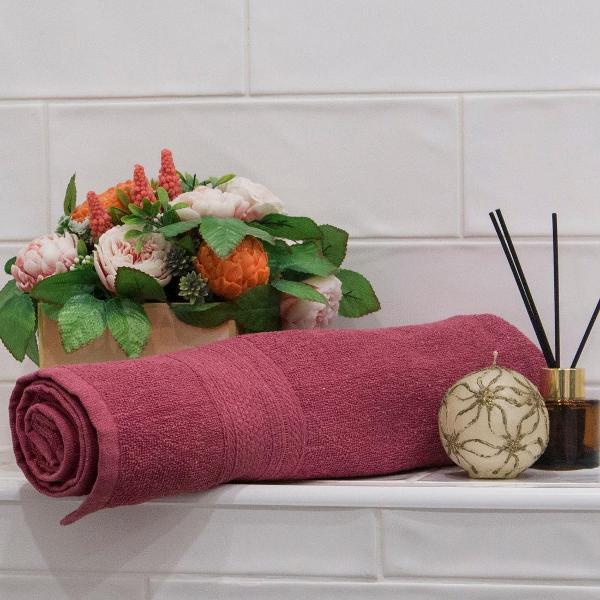 Полотенце банное BORGHOUSE Maroon