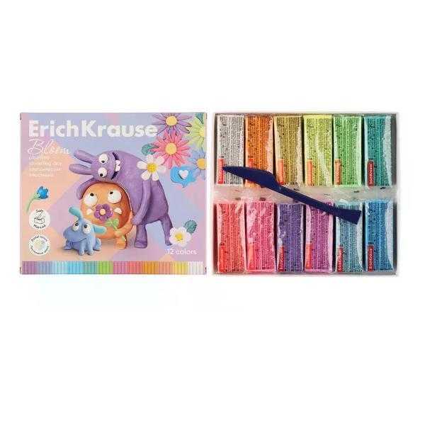 Пластилин ERICH KRAUSE Пластилин набор 12 цветов