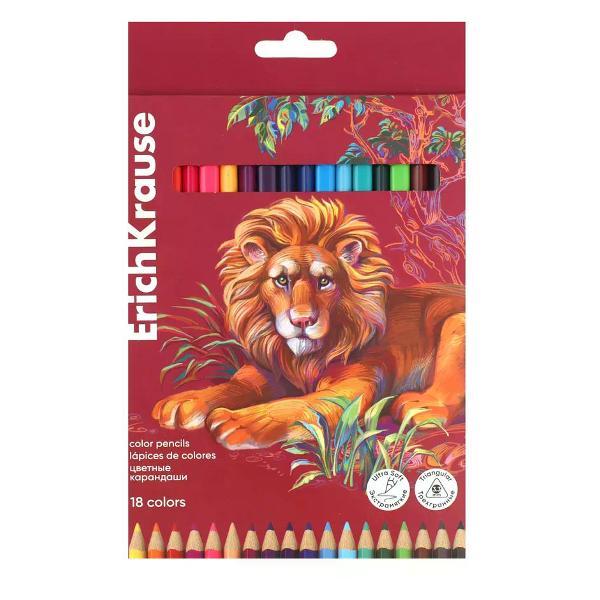 Карандаш ERICH KRAUSE Карандаши цветные 18 цветов