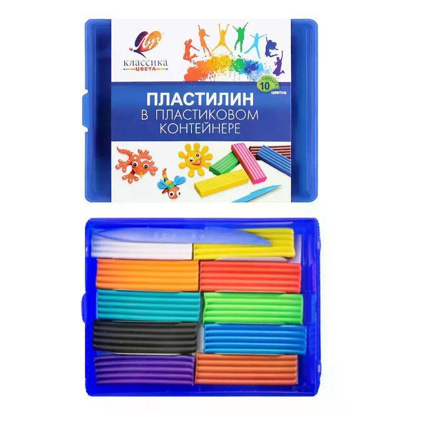 Пластилин Луч Пластилин набор 10 цветов