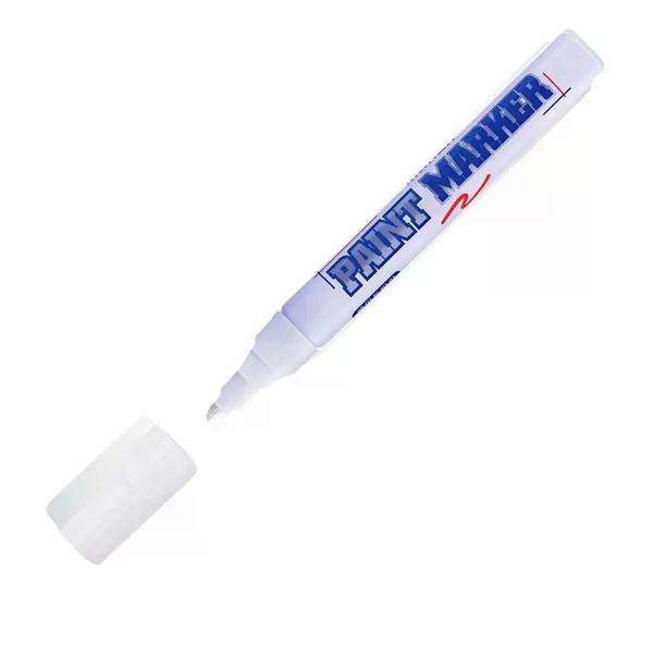 Маркер строительный NO NAME Маркер-краска Munhwa белый линия 4 мм