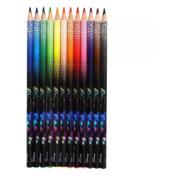 Карандаш Maped Карандаши цветные 12 цветов